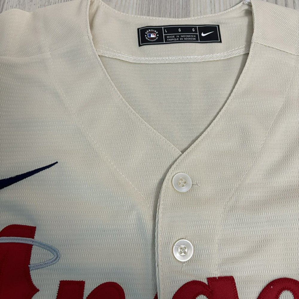 Nike MLB White Los Angeles Angels Baseball Jersey - Picture 2 of 5